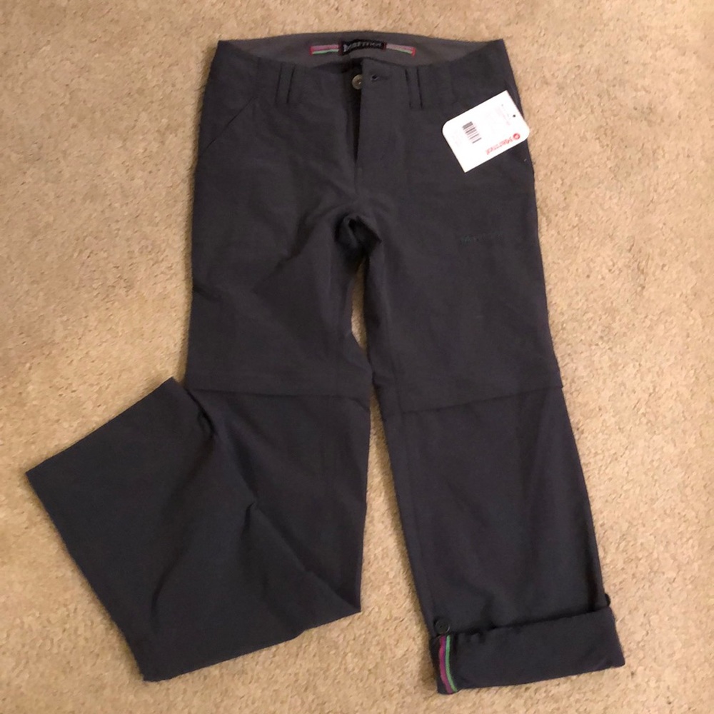 Marmot women’s lobos convertible pant dark gray
